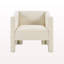 Chaise avec accoudoirs rembourrée 29,9 po Modern-1027979153