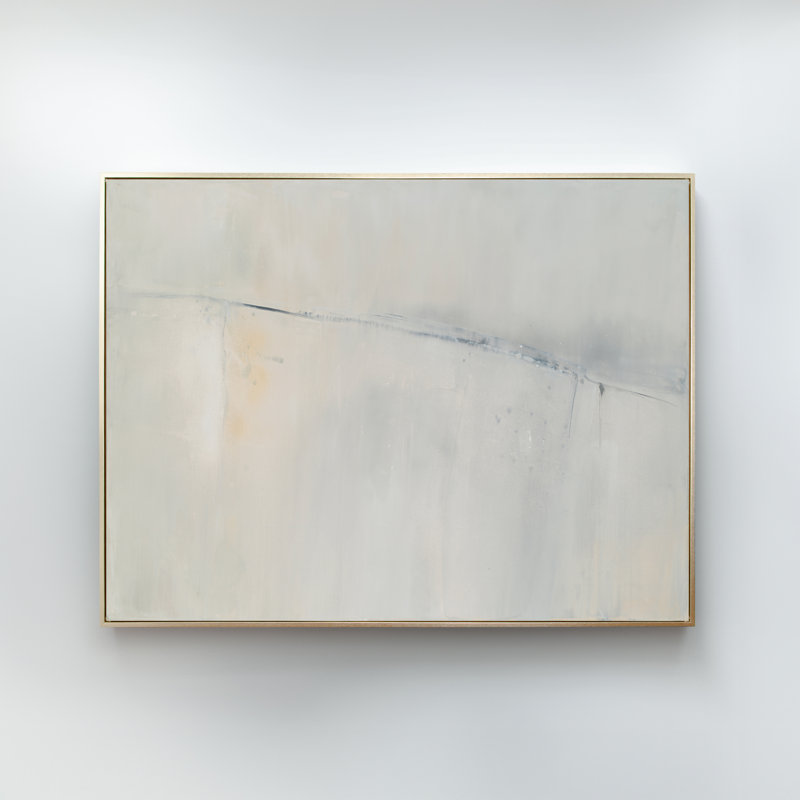 "Shelter" par Carol Benson-Cobb, H 46,5 po x l 61,5 po, Doré