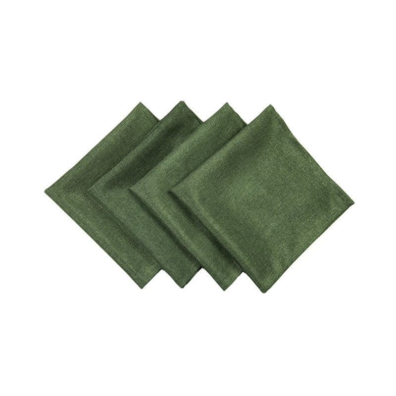 Serviette 20 po Sharleen, Vert pin