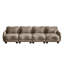 Canapé de soutien surdimensionné en chenille 4 places, avec 4 coussins de taille exquise, conception ergonomique incurvée, canapé modulaire facile à assembler pour le bureau du salon, café-133914852-133914847