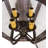 Christian Steel Candle Wall Light