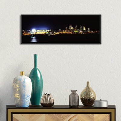 « heinz field, three fleuve stadium, pittsburgh, pennsylvanie », reproduction de photo sur toile