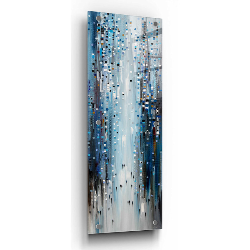City Blues par - impression sans cadre, H 36 po x l 12 po x P 0,2 po