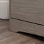 Commode 4 tiroirs, finition brune