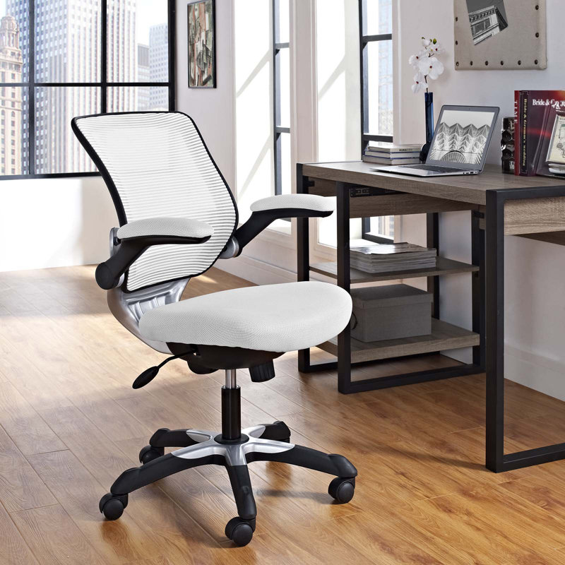 Modway Edge Mesh Office Chair, White