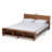Markeyda Standard Bed with Shelves-678104354