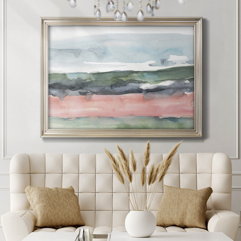 «Blush Salt Bed I Blush Salt Bed», reproduction sur toile encadrée, L 25 po x H 21 po