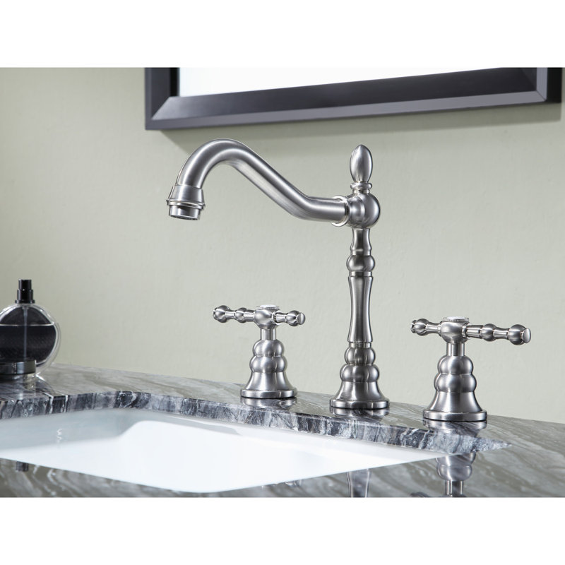 Highland 2-handle Bathroom Faucet, Brushed Nickel