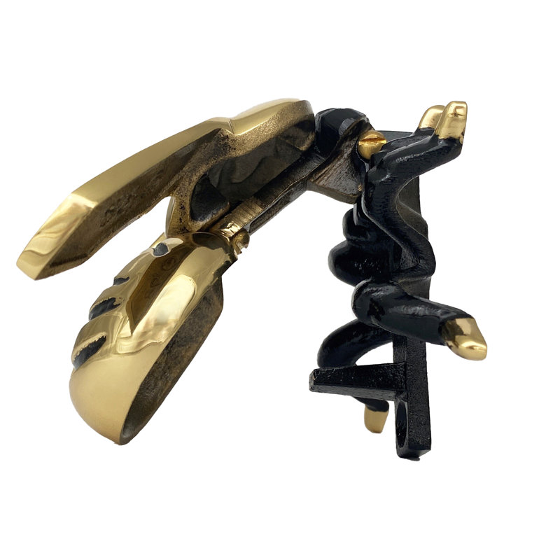 Standard Size Brass Bumblebee Door Knocker