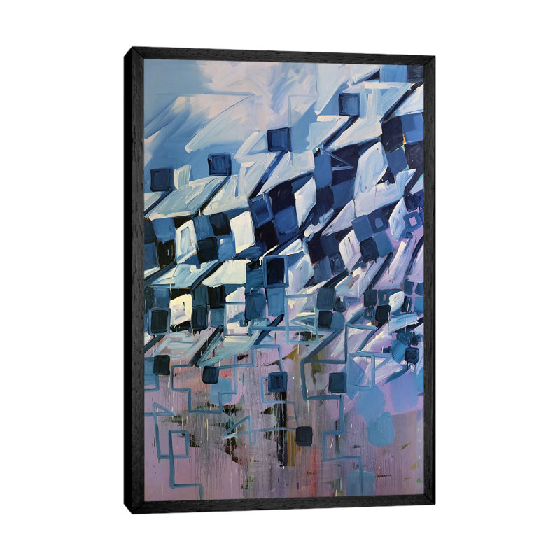 Winter Coat 1 Piece Painting on Canvas, 66.04 cm H x 45.72 cm W, Black Framed