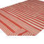 Red Flatweave Cotton Rug - 8'1"" x 11'1""