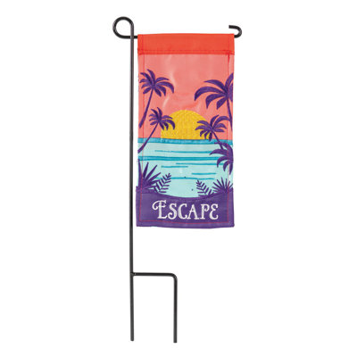 Mini Flag Palm Tree Polyester 4x8.5