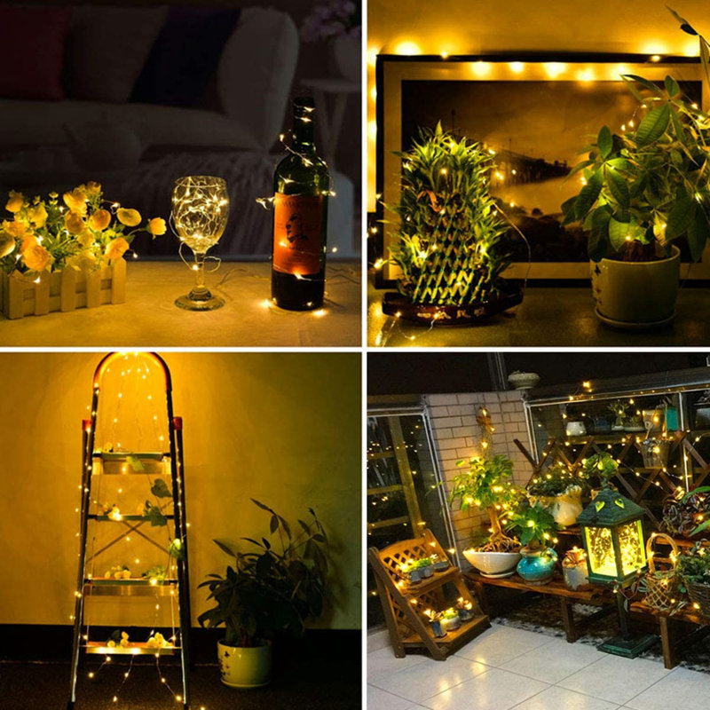 Leanora 1 - Bulb 33'' Battery Powered LED Fairy String Light