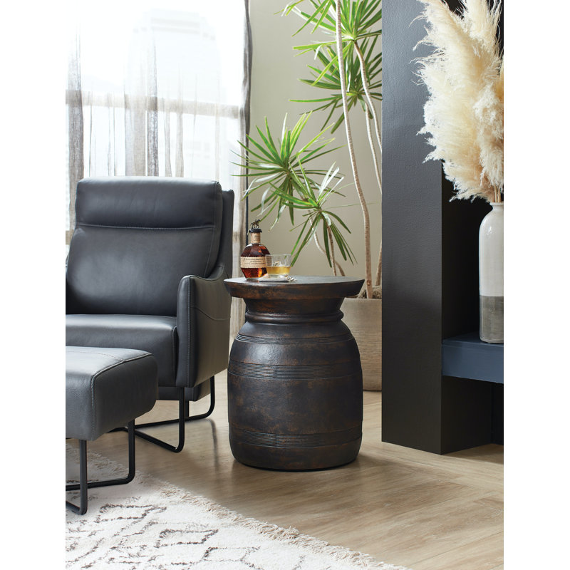 Big Sky Urn Spot Table, Black