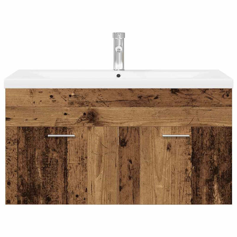 Bedar Wall Under Sink Cabinet, Old Wood