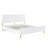 White High Gloss Finish Queen Bed