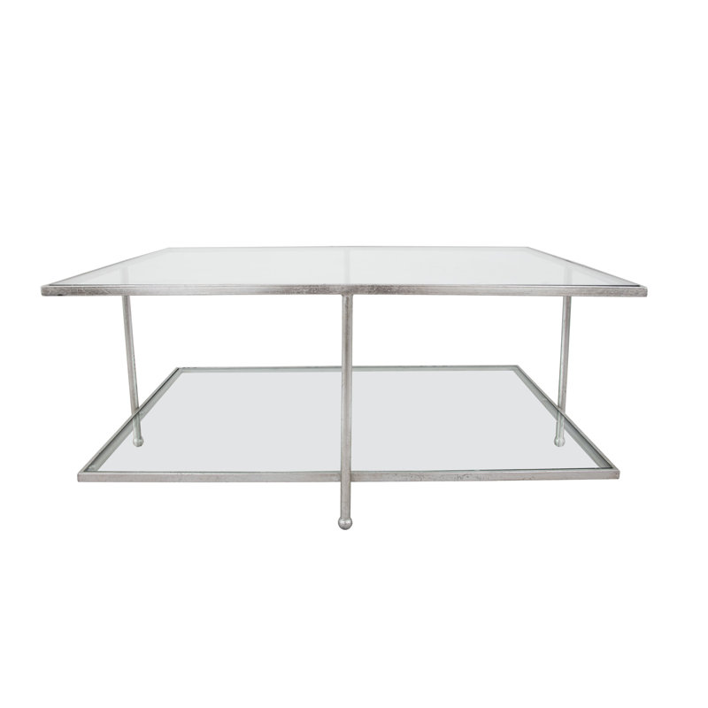 Romana Coffee Table, Silver