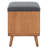 Polyester Upholstered Storage Bench-426035793