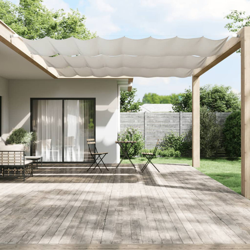 Alonni 4m W x 1.5m D Patio Awning, White