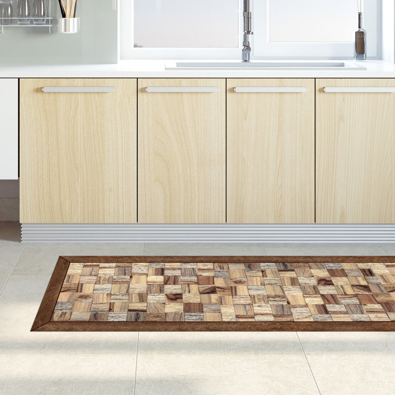 Ghufran Geometric Area Rug, Rectangle 52 x 280cm