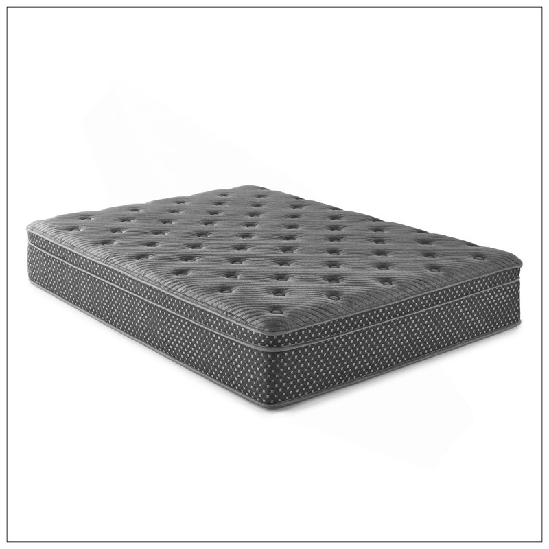Matelas hybride matelassé 13 po Eurotop, moelleux, Lit double