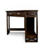 Bureau d'ordinateur d'angle en bois massif Moorton-85688017