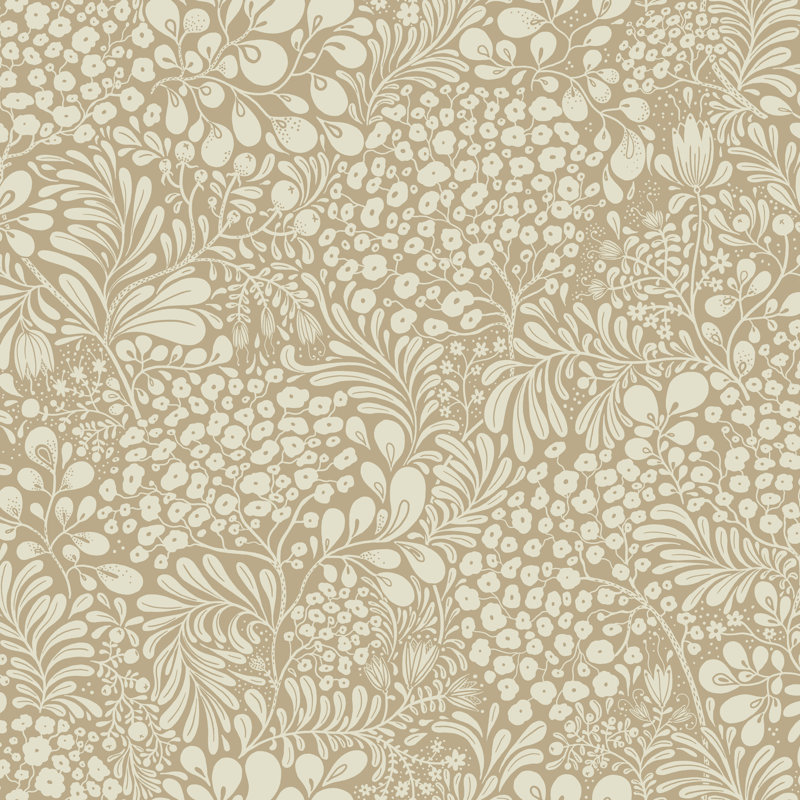 Siv Chestnut Botanical Wallpaper