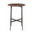 17 Stories Lowell Sleek Gathering Spot Round Bar Table For Stylish Entertaining
