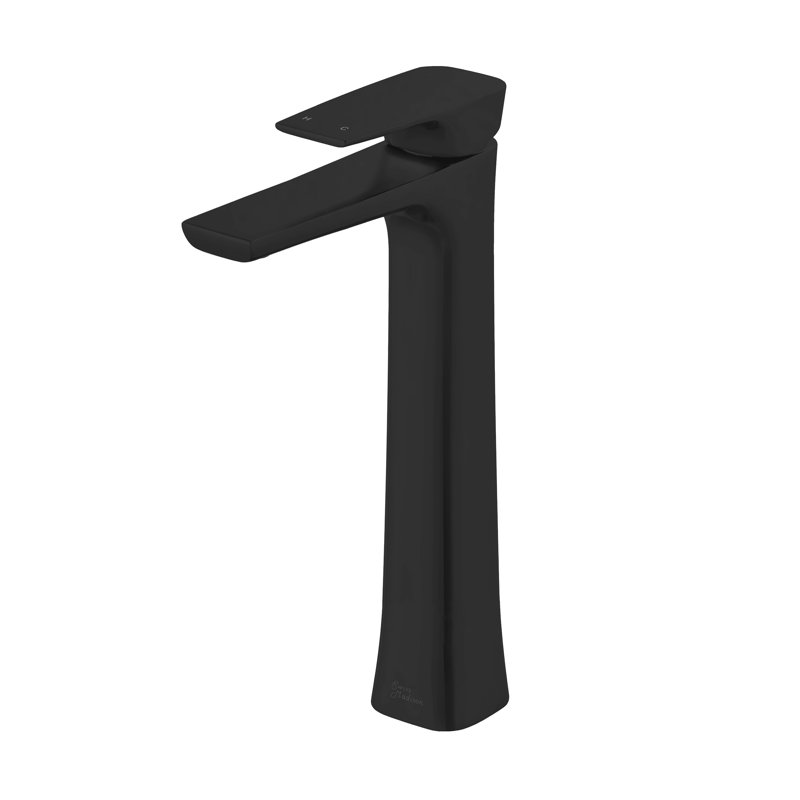 Robinet pour salle de bain à un trou Monaco, Noir mat