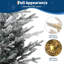 3' H Lighted Artificial Christmas Tree
