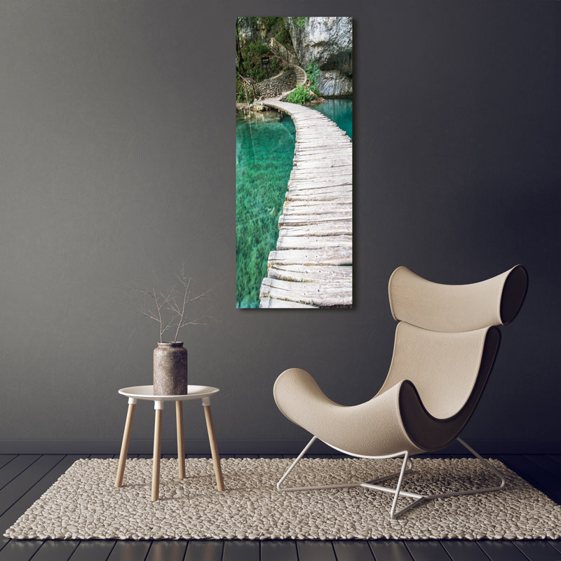 Plitvice Lakes - Wrapped Canvas Print