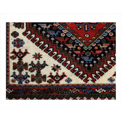 Baccari One-of-a-Kind 2' X 3'2'' Lamb's Wool Area Rug Ivory