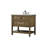 Bonsai 36'' Single Bathroom Vanity with Carrara Marble Top-73360075