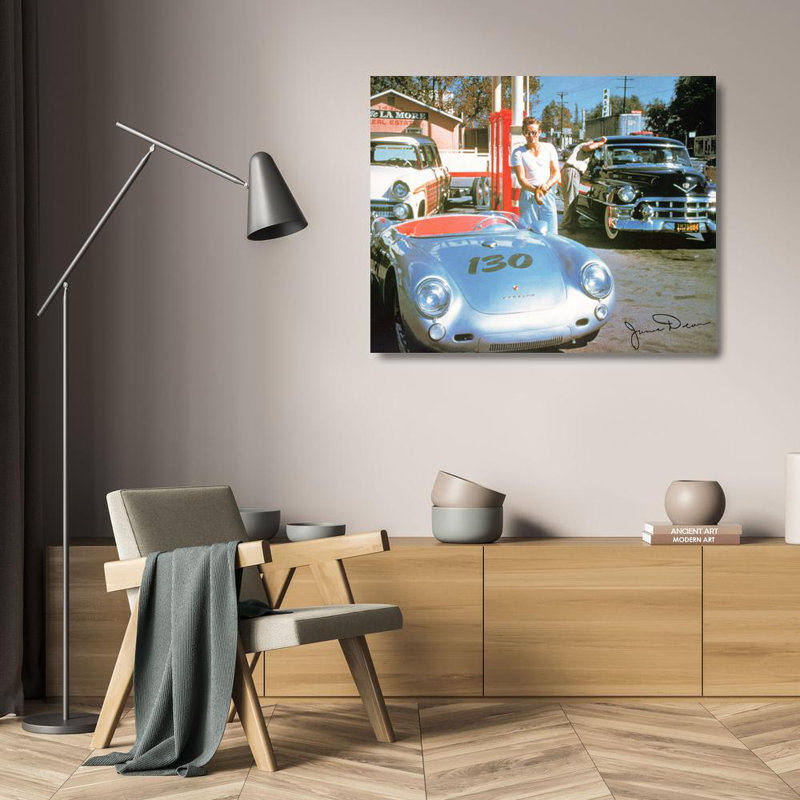 James Dean (voiture), H 19 po x l 24 po