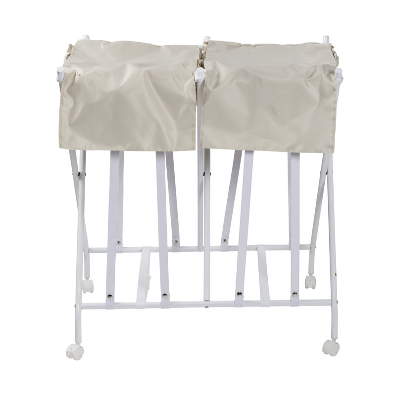 Panier à linge double