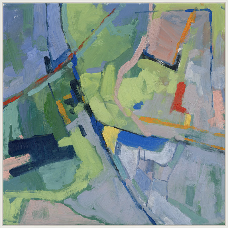 Modern Landscape III Giclee On Canvas