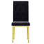 Chaise de salle à manger à dossier haut 4 pièces 4 pièces Modern Kitchen
