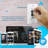 Pyle Wireless BT Receiver Wall Mount - 100W In-Wall Audio Control Receiver W/ Built-In Amplifier, USB/Microphone/Aux (3.5Mm) Inputs, Speaker Terminal Block, Connect 2 Speakers, White - PWA15BT