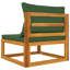 Chaise de patio avec coussins et repose-pieds-1224075569