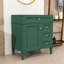 Meuble-lavabo élégant avec tablettes et tiroirs réglables-1579370701