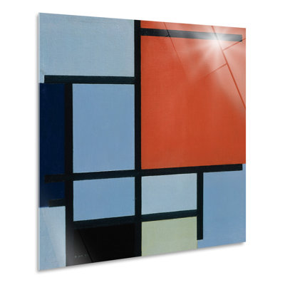 Composition No. 14 by Piet Mondrian - No Frame Print