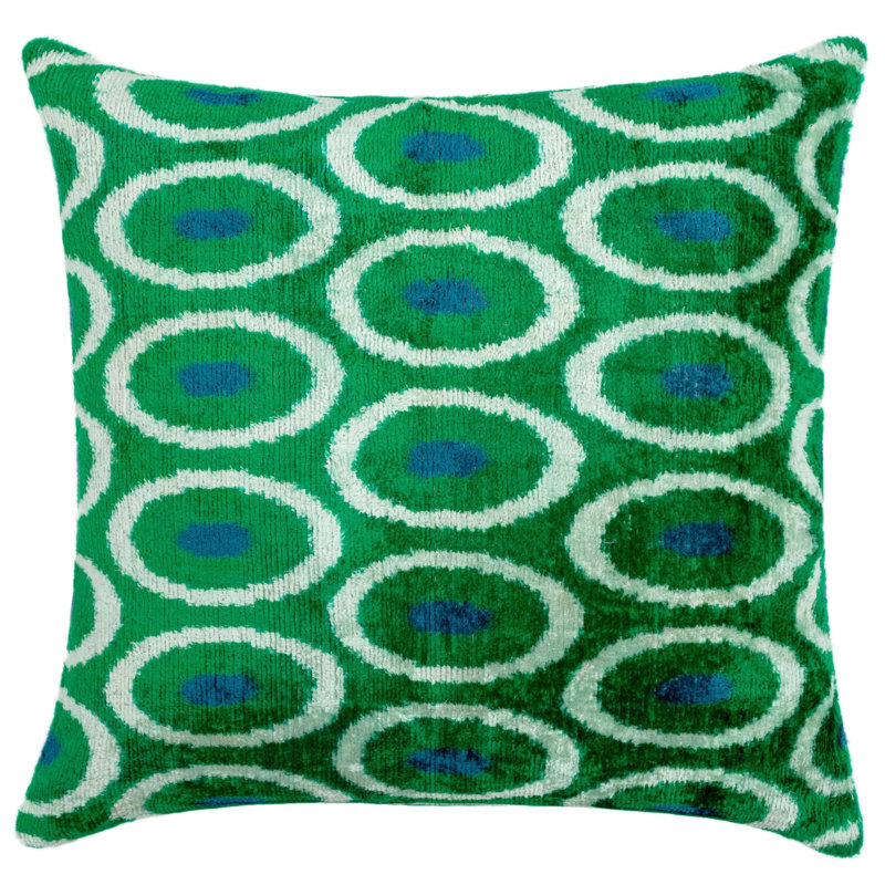 Coussin décoratif en velours