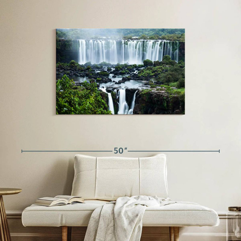 Alvord Vast Iguazu Falls, H 26 po x l 39 po