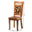 Chaise de salle à manger en bois Bali et Pari Luan Suar