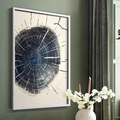 «Abstract CCXV III», reproduction encadrée - prête à être accrochée