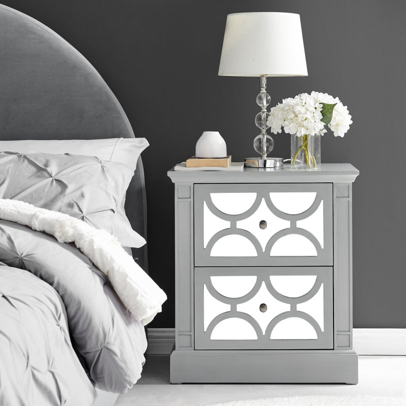 James Solid Wood End Table