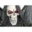 Haunted Hill Farm 63 In. Life-Size Skeleton Reaper with Wings, Poseable Halloween Animatronic with Touch Activated Lights and Sound