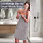 Ensemble de serviettes 6 pièces Plymouth Home - Accessoires de salle de bain en coton avec 2 serviettes de bain, 2 serviettes à main et 2 débarbouillettes - Draps de bain lavables à la machine-1620827242-1727414285