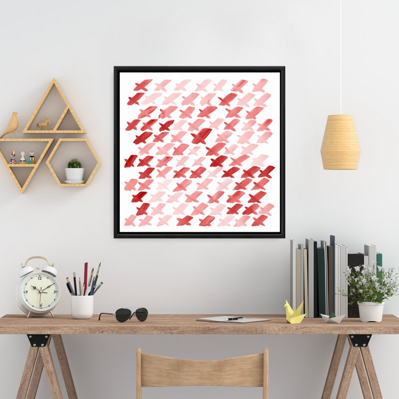 " X Red Pattern "