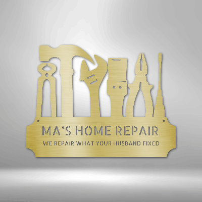 Décoration murale en acier personnalisée